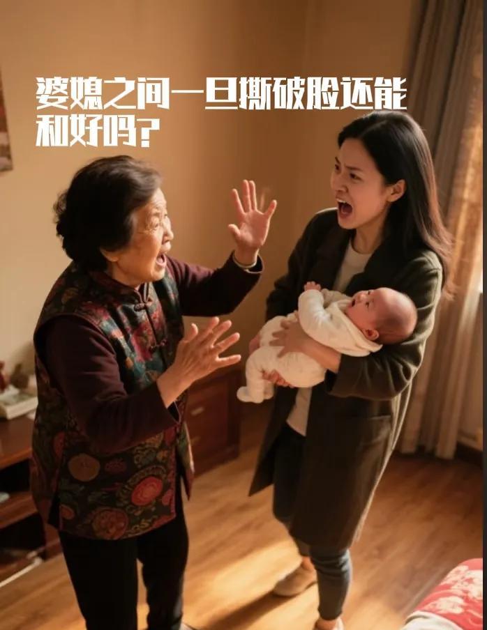 婆媳撕破脸后还能和好